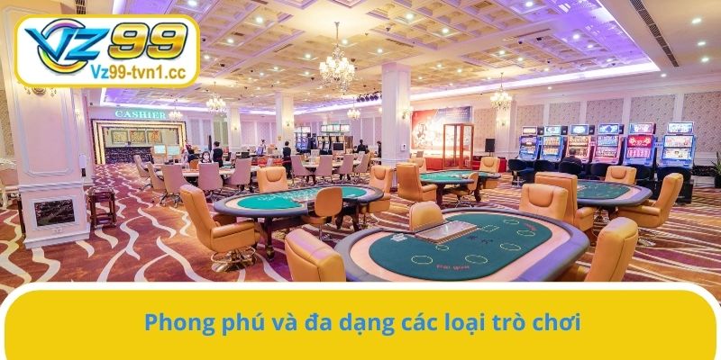 Phong phú và đa dạng các loại trò chơi