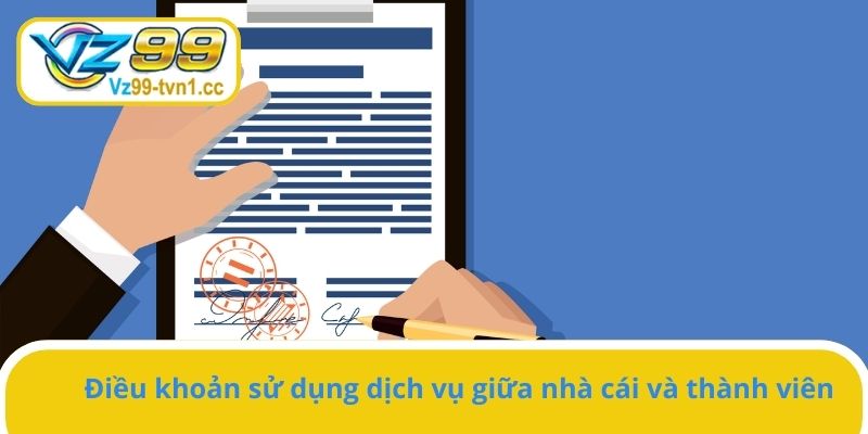 Nhà cái đưa ra điều khoản sử dụng dịch vụ cá cược trực tuyến