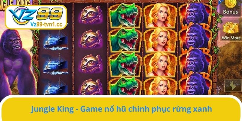 Jungle King - Game nổ hũ chinh phục rừng xanh