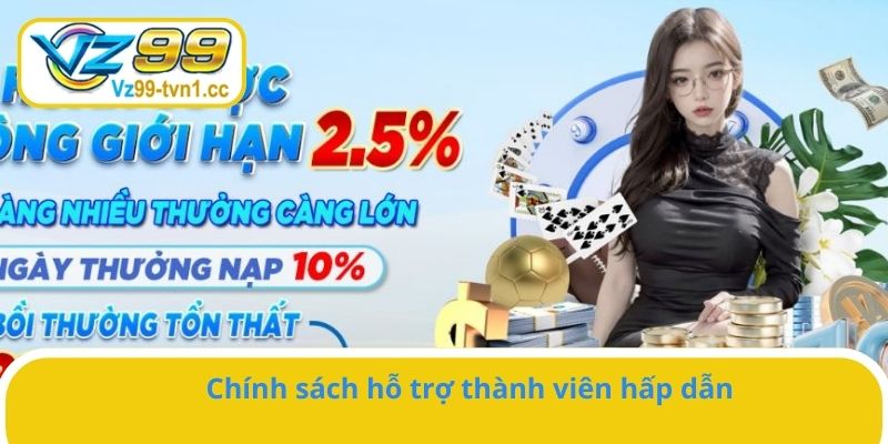 Nhà cái đưa ra nhiều chính sách hỗ trợ người chơi